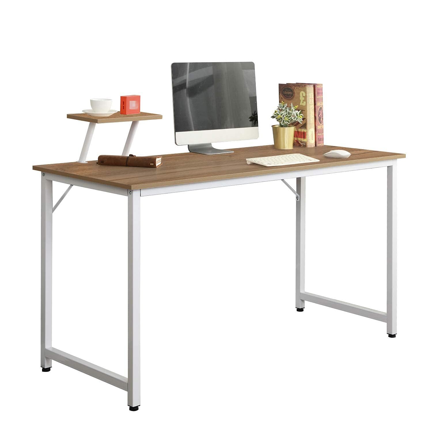soges Escritorios 100 cm x 50 cm Mesa de Ordenador Compacto Resistente Home Escritorio Oficina Escritorio para reunión formación Escritorio estación de Trabajo