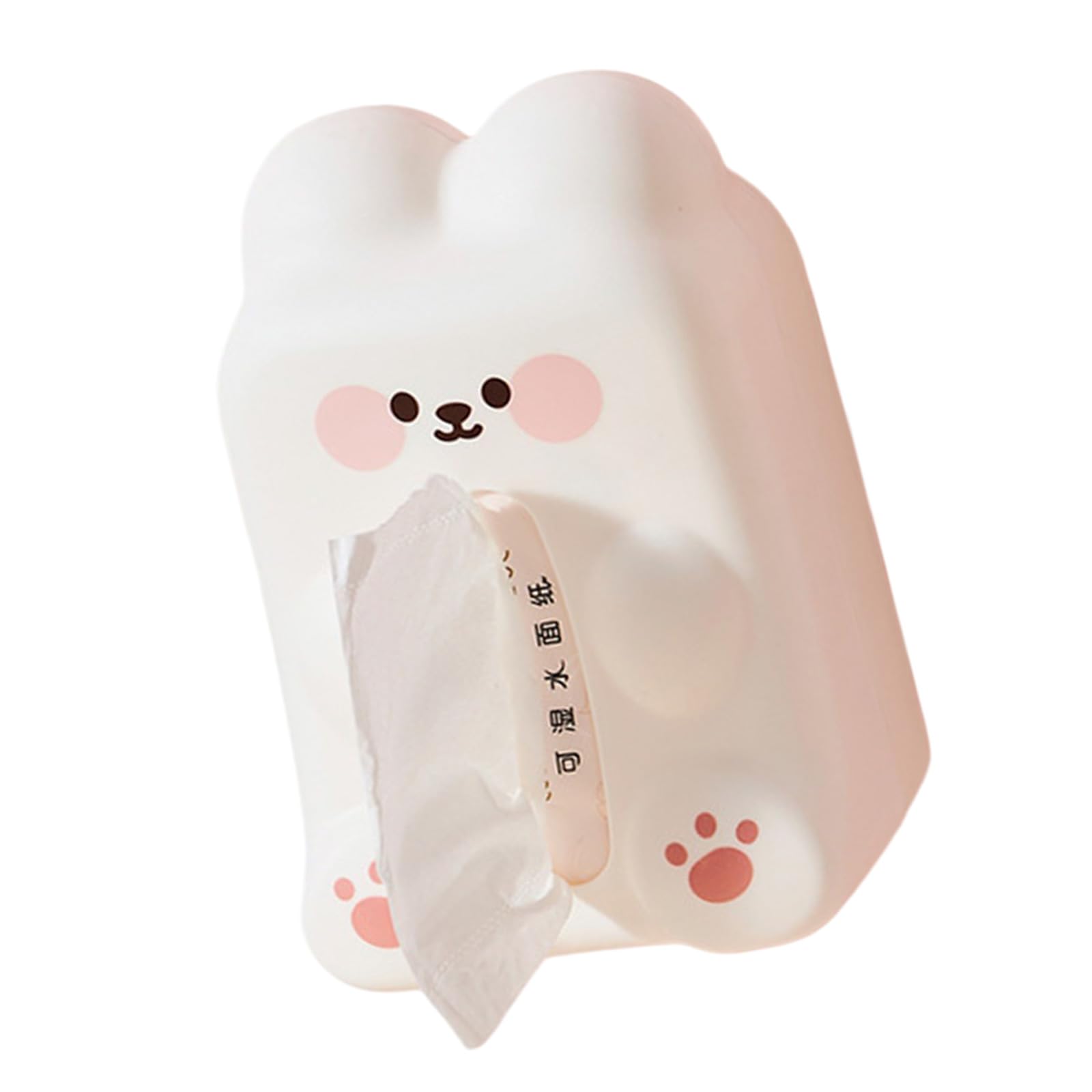 Shaped Tissue Box Case for Dining Table and Coffee Table Wall Mounted Napkin Dispenser for Household Use Creative Lagomorph Tissue Box