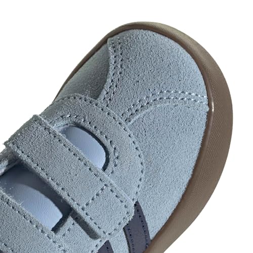 Image of adidas Boys Vl Court 3.0 Slip On Sneakers Shoes Casual - Pink, White