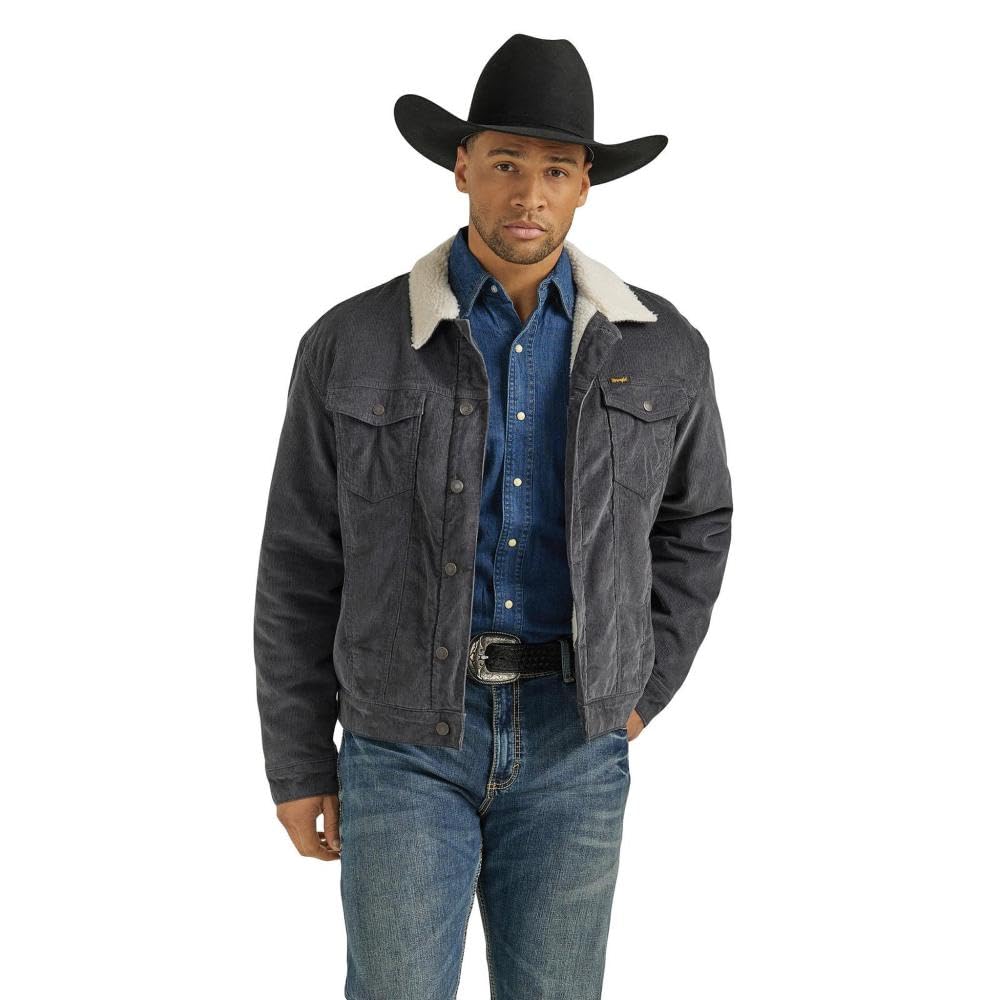 Corduroy Jacket Mens Wrangler Fur Jacket Wrangler Mens Cowboy Cut