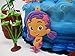 Bubble Guppies Birthday Cake Topper Set Featuring Gil and Friends with Underwater Decorative Accessories