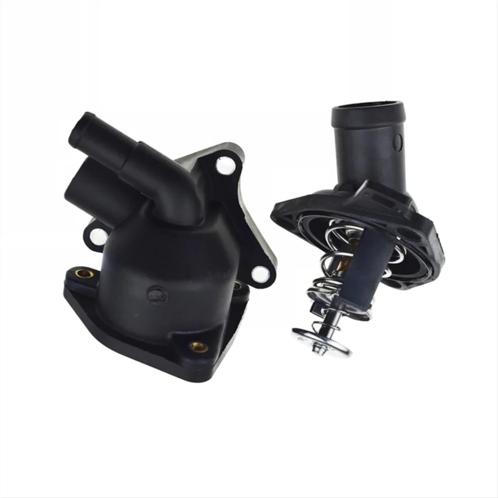 Coolant Thermostat Housing Compatible With Acura For ILX 2013 2014 2015 For TSX 2004 2005 2006 2007 2008 19301-RAF-004 19301-RAF-003 19320-RAA-A01 Coolant Thermostat Housings