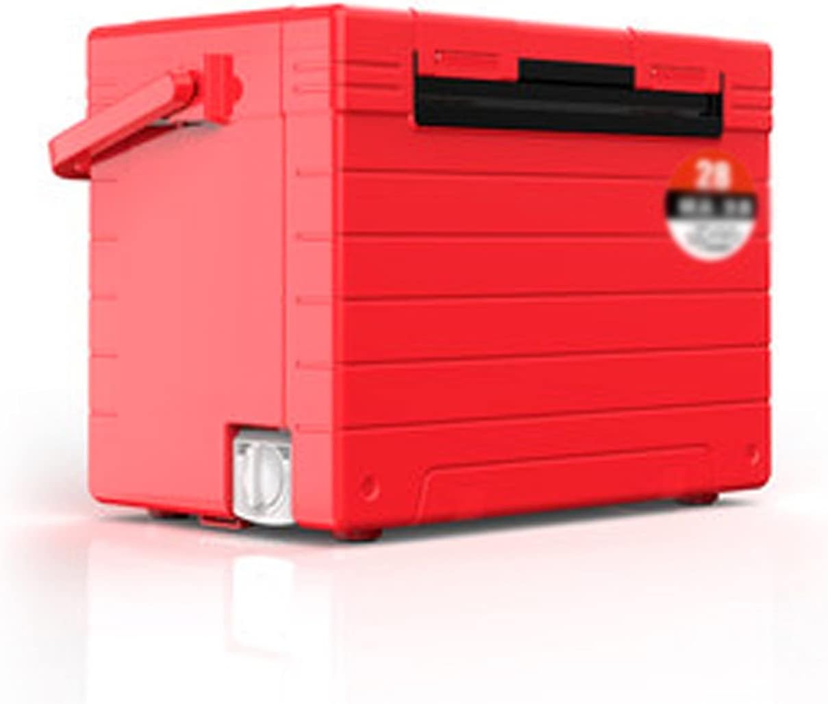 HASMI Bait Bucket Live Fish Bucket Fish Protection Box Wild Fishing Fishing Bucket Minnow Bucket (Color : Rojo)