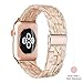 Light Apple Watch Band-Fashion Resin Apple Watch Series 9 8 band, iWacth Bands, Apple Watch Bands 40mm for Women, Compatible with Apple Watch Series 9 8 7 SE 6 (Silky white in oak 42mm/44mm/45mm/49mm)