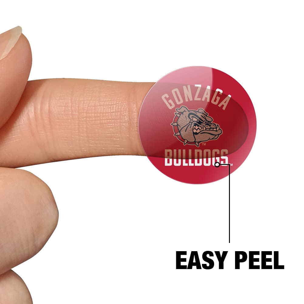 Gonzaga University Bulldogs 1" Planner Calendar Scrapbooking Crafting Clear Stickers - Image 4