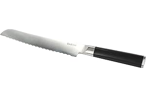 Babish High-Carbon 1.4116 German Steel Cutlery, 8 Inch Bread Kitchen Knife