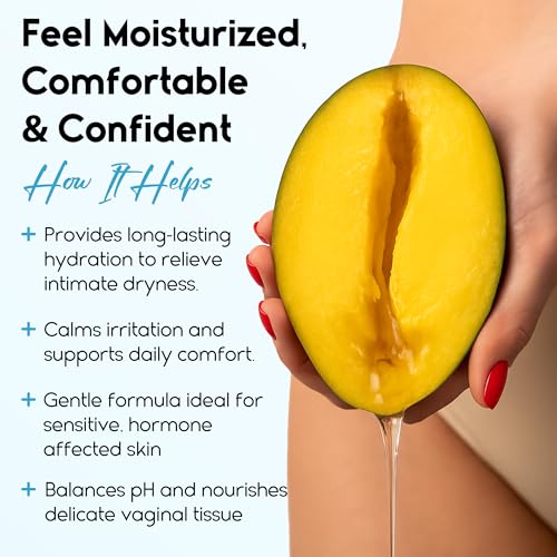Image of Vaginal Moisturizer | Long-Lasting Gel Relieves Vaginal Dryness, Itching & Irritation | pH-Balanced Fragrance-Hormone Free | Hyaluronic Acid and Glycerin | Pre and Post Menopausal Care, 12 Applicators