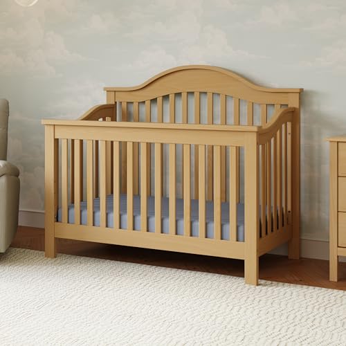 Image of DaVinci Jayden 4-in-1 Convertible Crib, GREENGUARD Certified, Honey