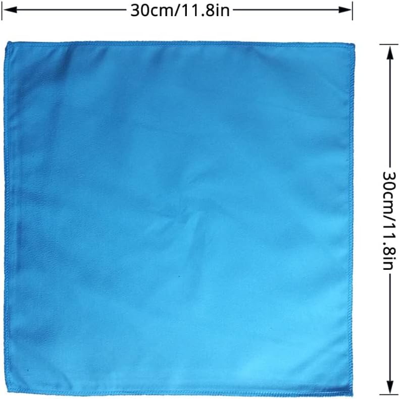 8 Pcs Microfiber Fabric Wipe Cloth Quick Drying Hand Towel Dishcloth for Everything Cup Cleaning Tools