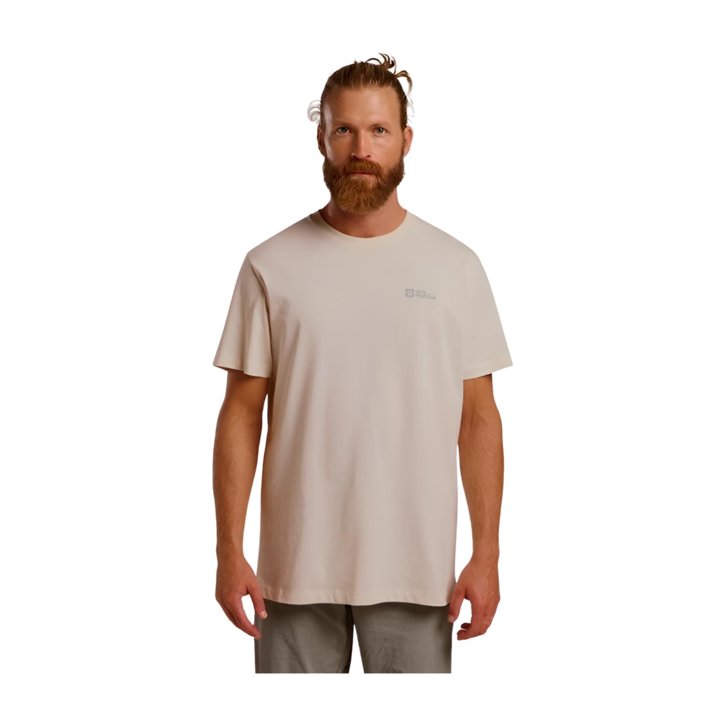 Jack Wolfskin Men's Cotton White Essential T M