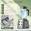 Blenders for Kitchen, Smoothie Blender with Timer - Countertop Blenders with 68o... #5