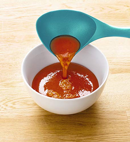 image for Zulay Kitchen Zulay Soup Ladle Spoon with Comfortable Grip - Cooking a