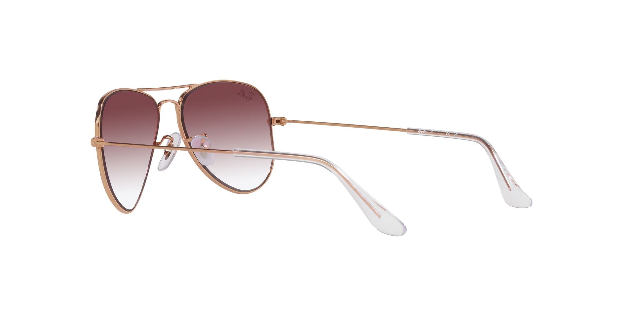 Ray-Ban Gafas de sol estilo aviador de metal Rj9506s para niños