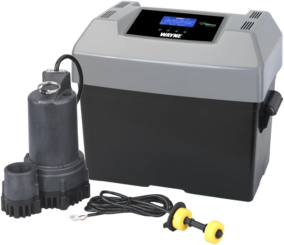WayneWSM3300 Sump Minder™ Advanced Notification Battery Back-Up Sump Pump System
