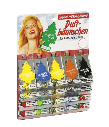Preisvergleich Produktbild Wunderbaum Lufterfrischer 60er Sortiment