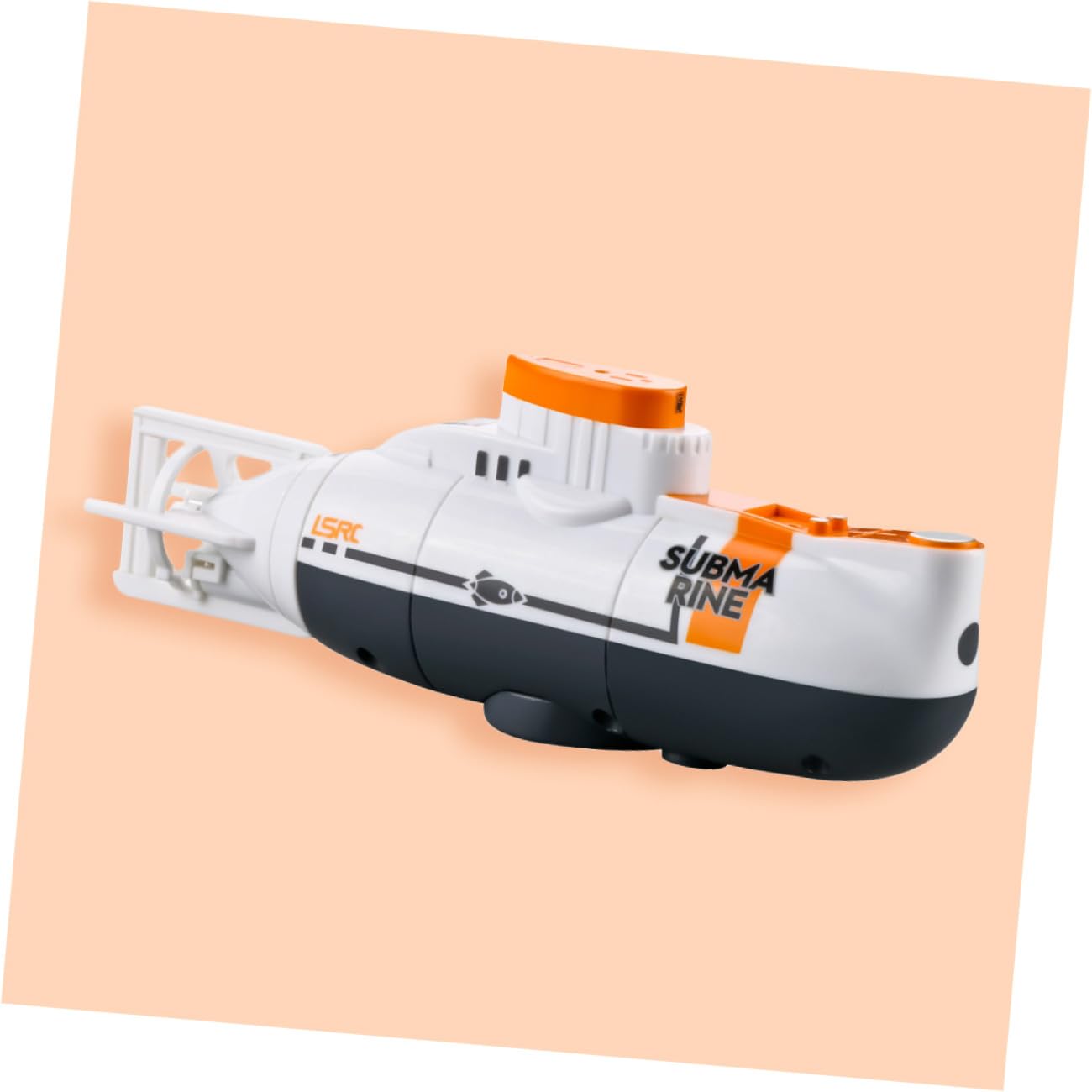 Toyvian 1juego Submarino Teledirigido Infantil De Simulación Para Agua Juguete Acuático Para Niño Niña Piscinas y Bañeras Diseño Compacto y Función De
