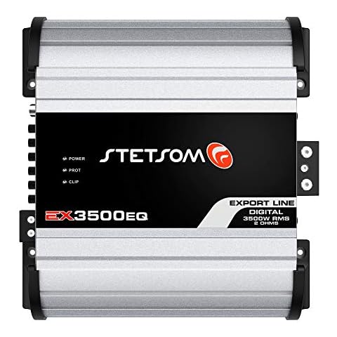 Módulo Amplificador Digital Stetsom EX3500EQ - 1 Canal - 4000 Watts RMS - 1 Ohm Cover