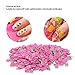 Dioche Fruit Nail Art 3D Polymer Clay, Fruit Nail Art, for DIY Crafts,Nail Art and Cellphone Decoration for DIY Crafts, 10g / pack (Strawberry)