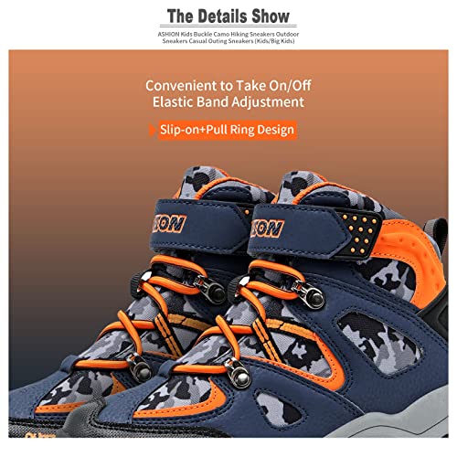 Littleplum Boys Hiking Boots Outdoor Shoes Trekking Ankle Boots Non-Slip Walking Shoes Snow Booties For Kids Girls #TOP4