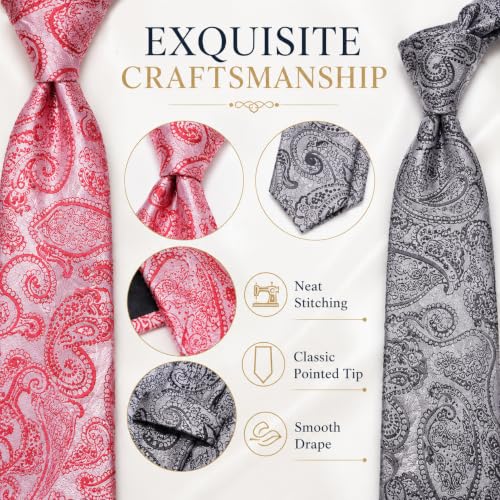 Image of WeiShang Neckties for Men, Classic Formal Tie