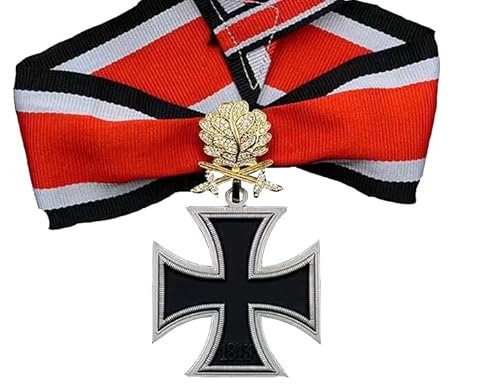 Orden Eisernes Kreuz, Abzeichen, Deutsches Eisernes Kreuz, Doppelschwert, Eichenblatt, Ritter-Abzeichen, Metall (39 Gold Diamond Oak Leaf)