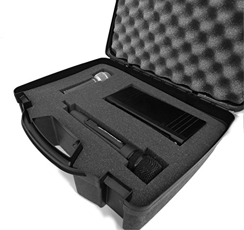 image for CASEMATIX Wireless Microphone System Hard Case Compatible with Pyle Pr
