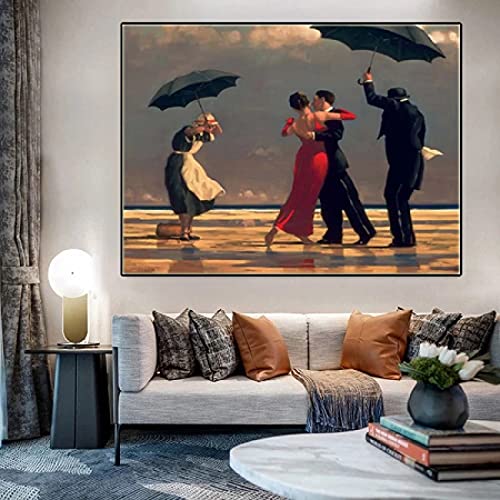 JLFDHR Impression sur Toile 60x80cm sans Cadre Edward Hopper Danse œuvre d'art Moderne Photo d'art Mural pour la décoration de la Maison du Salon Cover