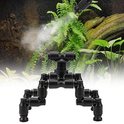 Bewinner BEWINNER026QFGH7TZ Rainforest Pet Cooling Spray Nozzle, Detachable Nozzle Fogger Mist Sprinkler Adjustable Reptile Forest Super Fogger Mist System thumb #1