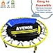 Trampoline with Enclosure - Recreational Trampolines with Ladder and AntiRust Coating, ASTM Approval Outdoor Trampoline for Kids