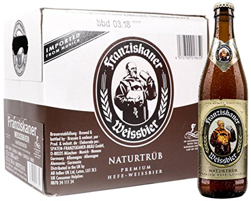Franziskaner Weissbier Beer 12 x 500 ml
