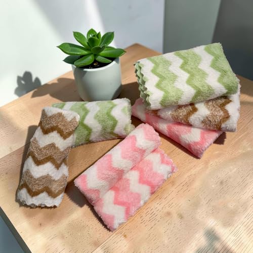 Image of Face Towel - Set of 12 (25x25 cm,Multicolor) Rumal /Handkerchief /Hanky Set for Women, Kids and Newborn Babies | Ultra-Soft, Quick Dry, Absorbent | Small Towel for Hand & Face Wash