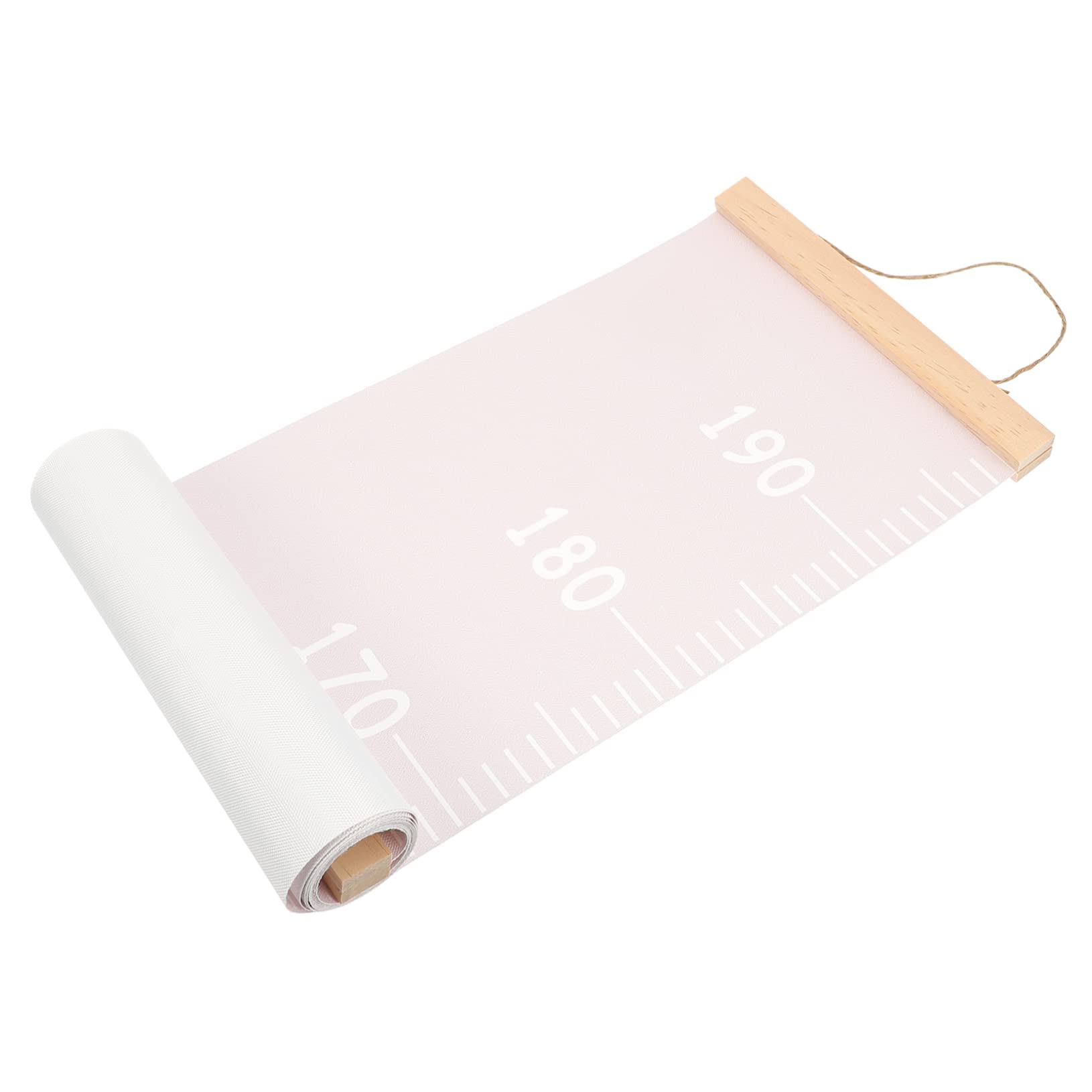 HANABASS Growth Chart Ruler Boys and Girls Height Measurement Wall Canvas Baby Easy Roll up