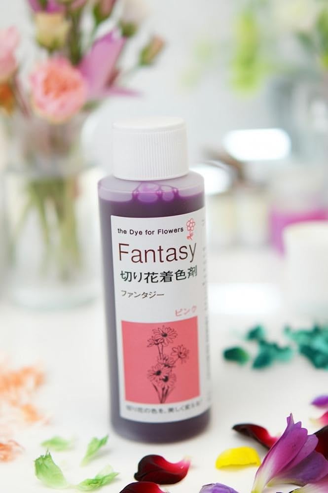 Amazon.co.jp: 切花用着色剤 ファンタジー ピンク 100ml: ホーム