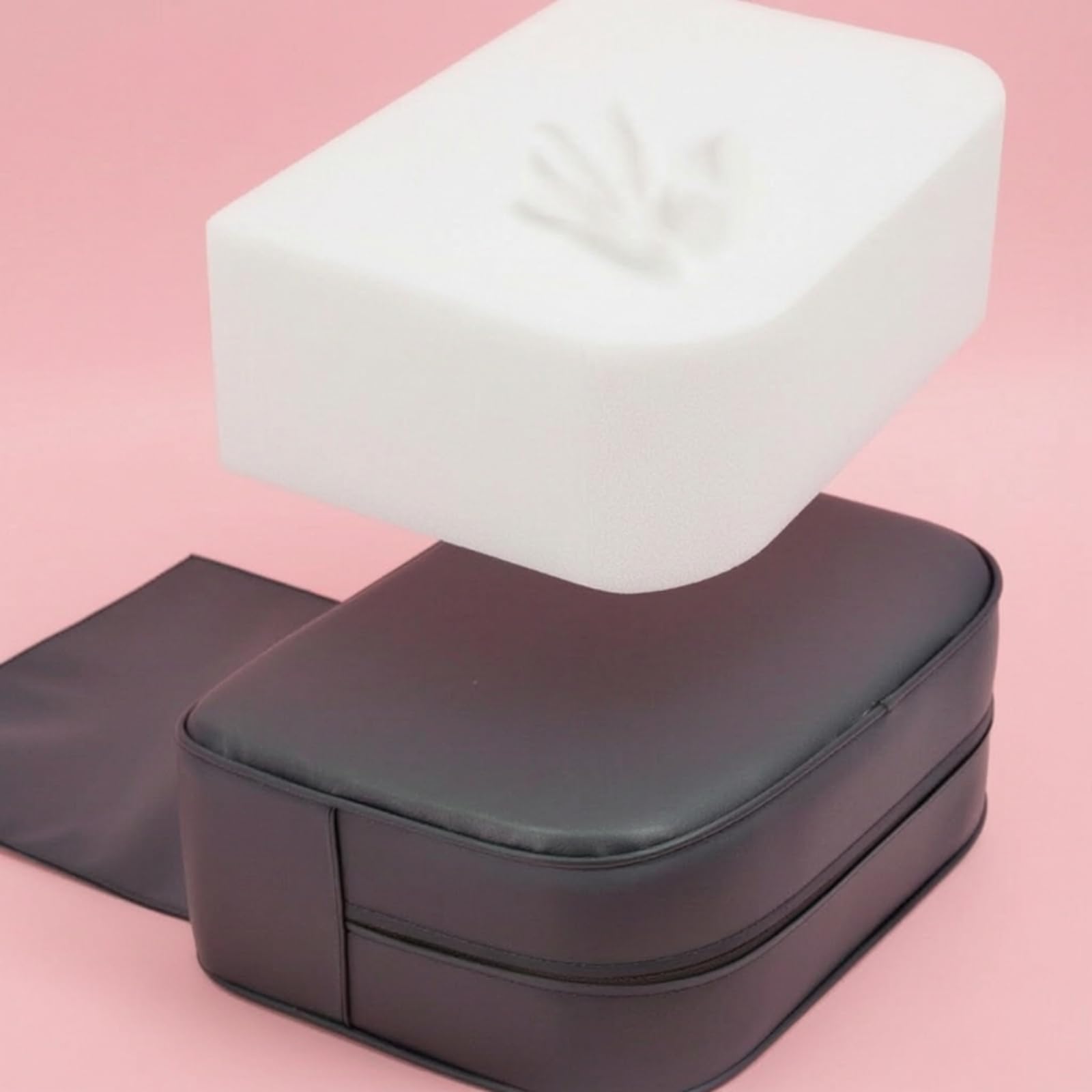 Gralara Cuscino Rialzato da Salone Universale Cuscino in Pelle PU Professionale Rialzo per Bambini, Parrucchiere, Barbiere