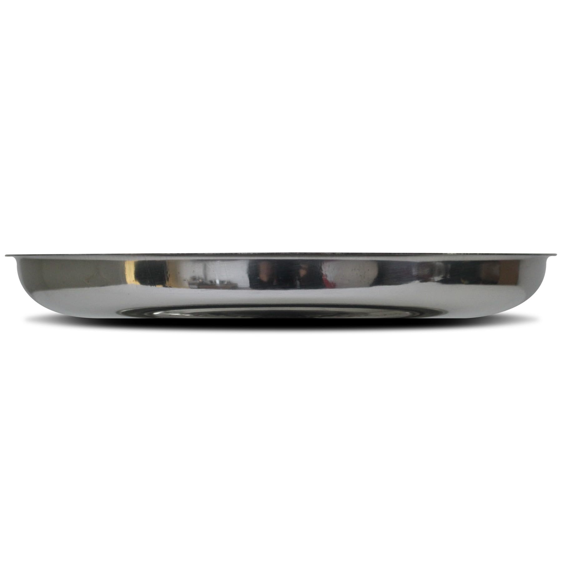 BBQ Plus Smokeware - Vaschetta raccogligocce in acciaio INOX spesso, misura grande/classica, misura grande, 35,6 cm
