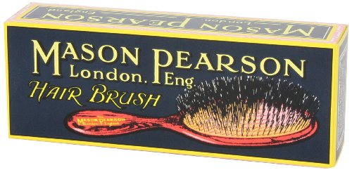 Mason Pearson Haarbürste Handy Bristle B3 mit reinen Wildschweinborsten, 12-reihig