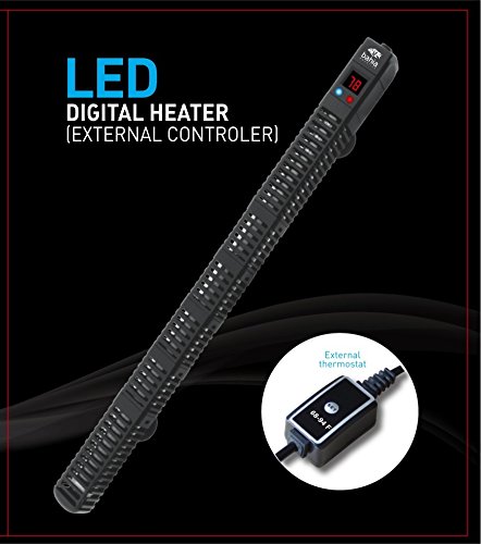 Digital Aquarium Heater 500W - Fully Submersible With External Temperature Control (500W)