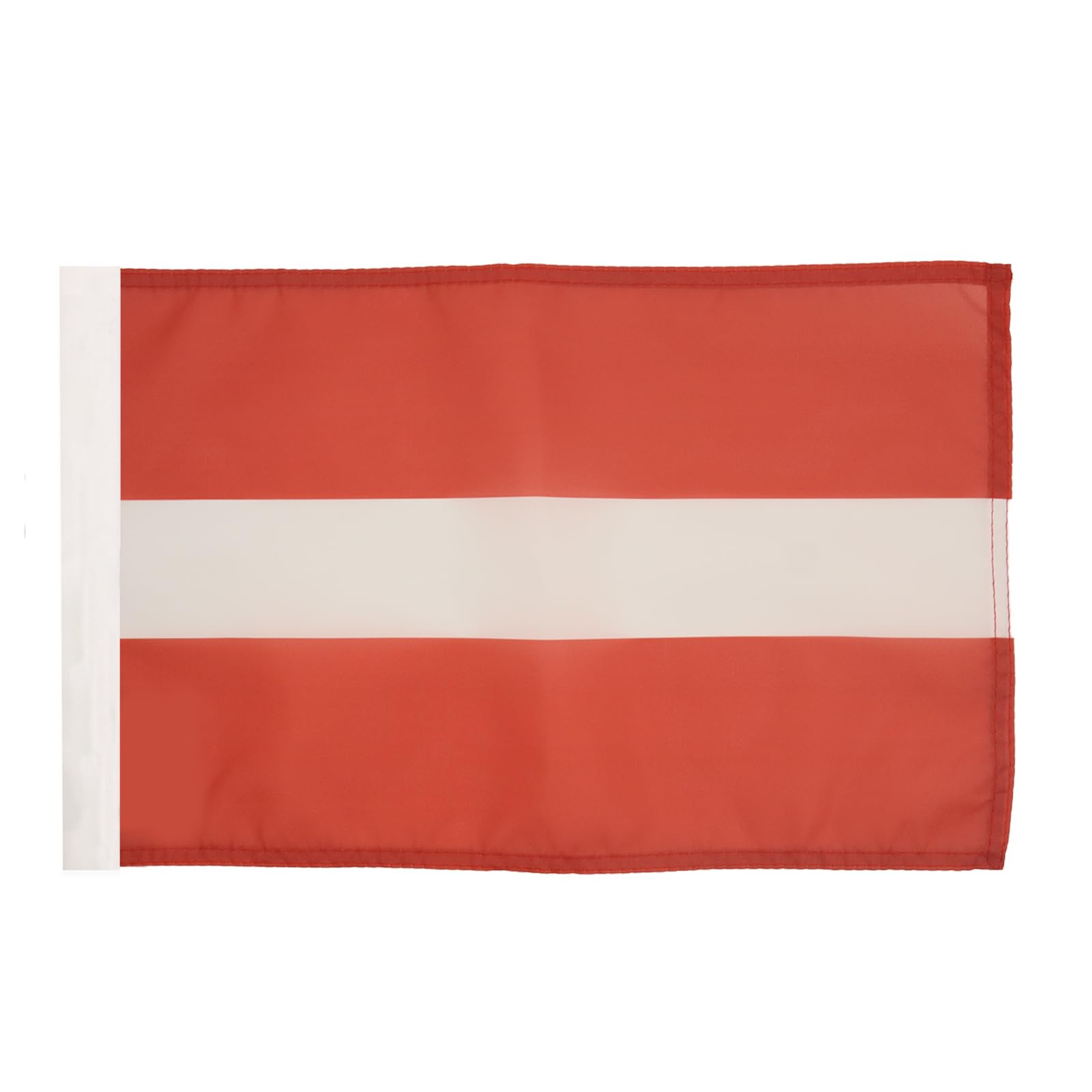 AZ FLAG - Latvia Flag - 18'' x 12'' - 100% Polyester Latvian Small Banner with Sleeve - Fade Resistant - Vivid Colors - 18x12 in - 45x30 Cm
