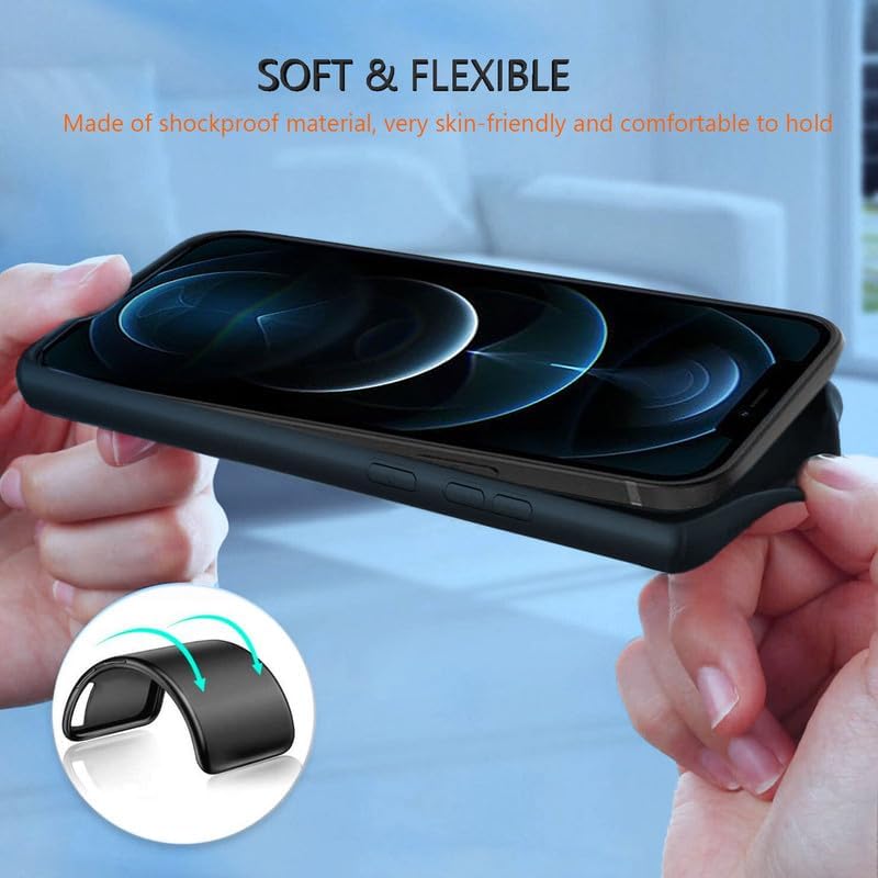 Miniatura 6 de Funda de teléfono para Umidigi A15 (6.70 pulgadas), 2 piezas de protección contra caídas de cuerpo completo, [ultrafina x a prueba de golpes]