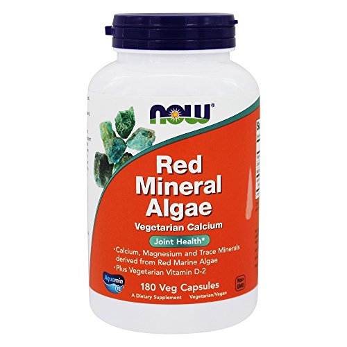 NOW Foods - Red Mineral Algae Vegetarian Calcium -...