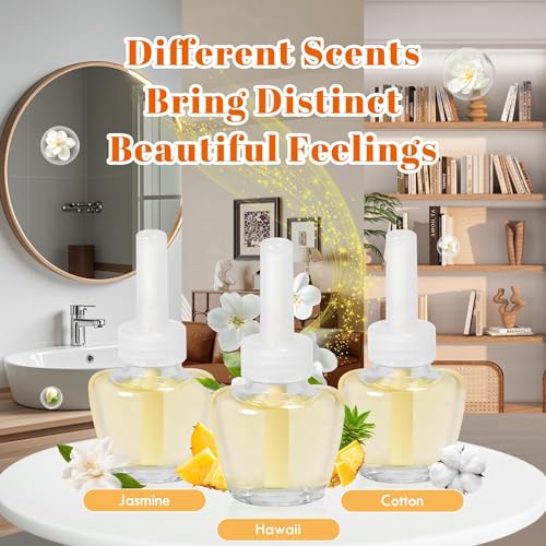 Image of Plug In Air Freshener Refills for Home, 6 Count 3.96 FL OZ