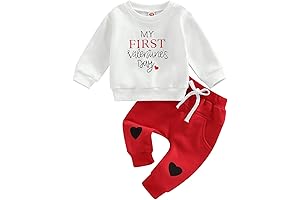 My First Valentine's Day Baby Boy Outfit
