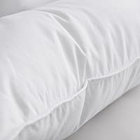 Vista 7 de Almohada de plumas de lujo tamaño estándar, almohada de cama esponjosa de calidad de hotel, almohada suave para dormir, funda de algodón orgánico