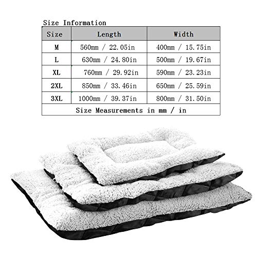 Anself Pelúcia Pet Mat Macio e Confortável Cama de Cachorro Quente Canil Filhote de Cachorro Almofad