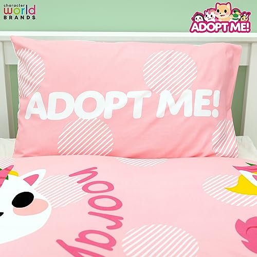 Ropa de cama Adopt Me reversible para evitar el aburrimiento en dormitorios de niños 4
