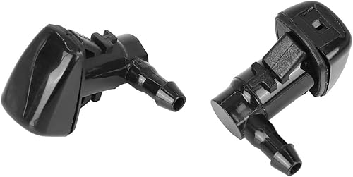 Miniatura 3 de X AUTOHAUX 2 piezas 85381-04030 - Rociador de boquilla para limpiaparabrisas de un solo orificio de repuesto para Toyota Tacoma 1995-1997 2000-2004