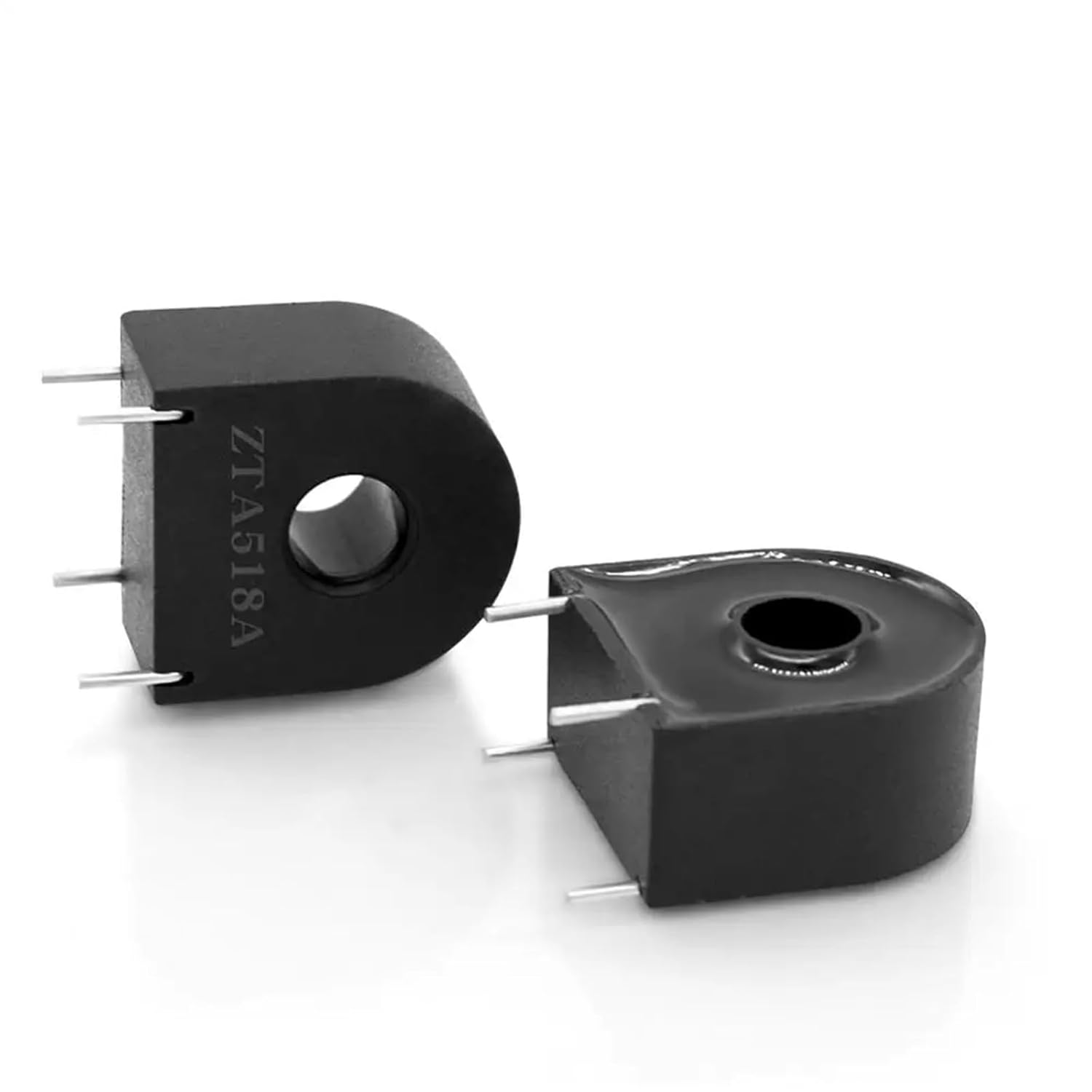 Zta518a 20A 10mA 2000/1 Small Mini Pin 10a Microtransformer Ct Mount Transformer Current 1Pcs