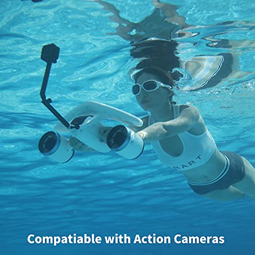 Sublue Whiteshark Mix Underwater Scooter Dual Propellers With Camera Mount For Scuba Diving Snorkeling (Us Version) #TOP4