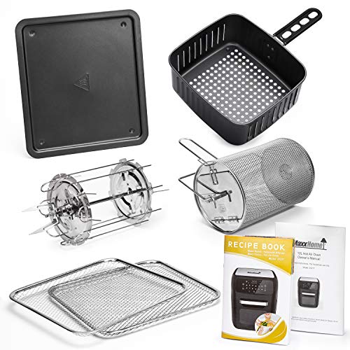 MaxxHome Heißluft-Fritteuse XXL - Heißluftfritteuse Fritteuse Luftfritteuse - Airfryer XXL - Aerofryer mit digitalem… – Bild 3