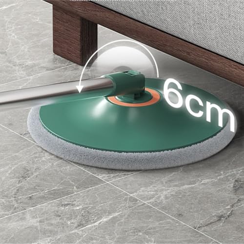 SHCHNA Bodenwischer Wischer Boden Wischmopp Und Eimer-Set, Flacher Bodenwischer Und Eimer Mit Wringer-Set Mit 4 Waschbaren Pads, Trocken- Und Nasswischer Wischer Boden Wischmop – Bild 5